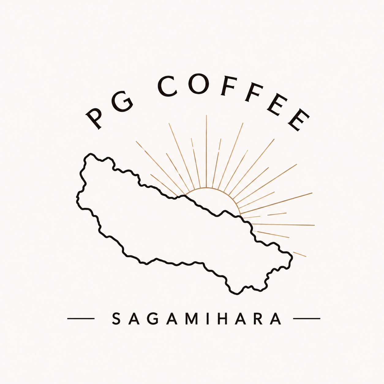 PG COFFEE SAGAMIHARA - Sunrise emblem